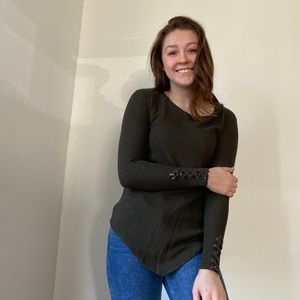 Simply Vera green sweater from Kohl’s